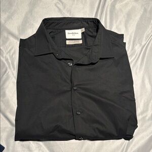 Goodfellow & Co Black Dress Shirt Classic Style